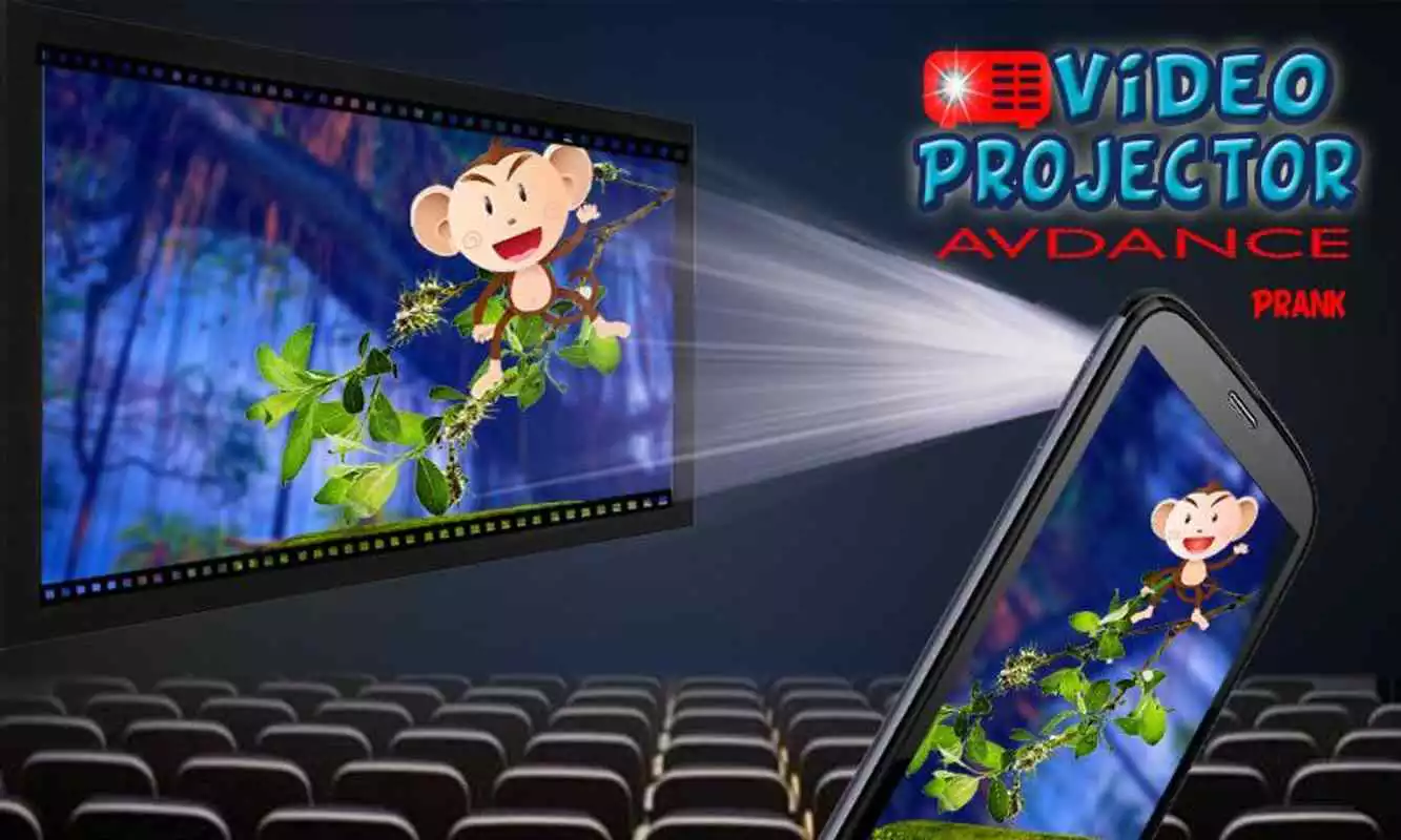 Play Video Projector Advance Prank