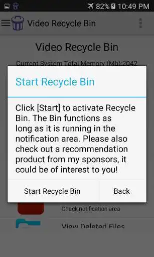 Play Video Recycle Bin as an online game Video Recycle Bin with UptoPlay