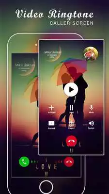 Play Video Ringtone Caller Screen