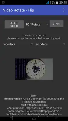 Play Video Rotate - Flip