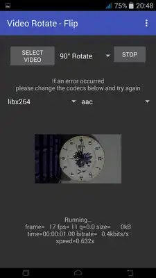 Play Video Rotate - Flip
