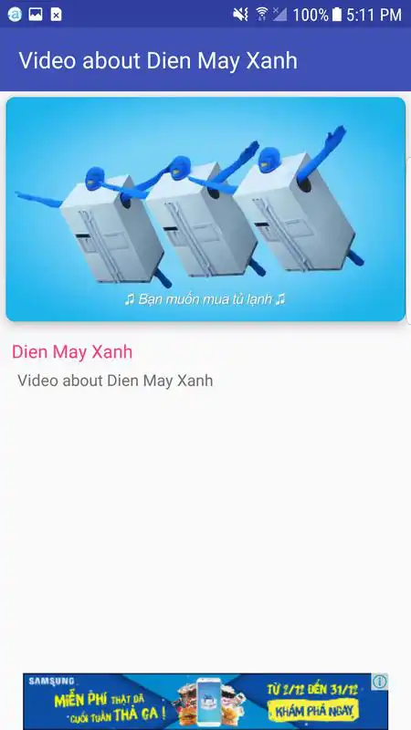 Play Videos about Dien may XANH