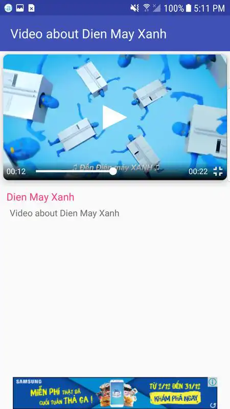 Play Videos about Dien may XANH