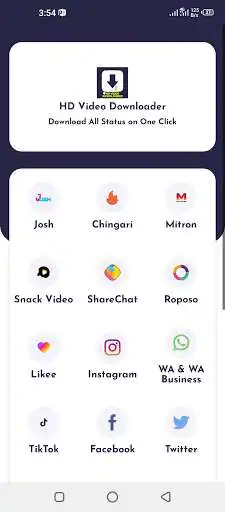 Play Video Saver : All In One Video Status Down loader  and enjoy Video Saver : All In One Video Status Down loader with UptoPlay