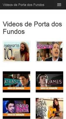 Play Videos de Porta dos Fundos Play Videos de Porta dos Fundos