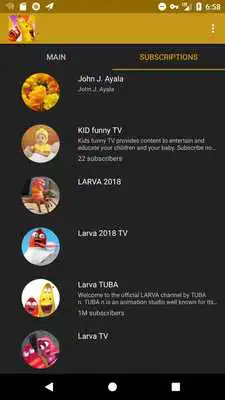Play Videos for Larva Fans