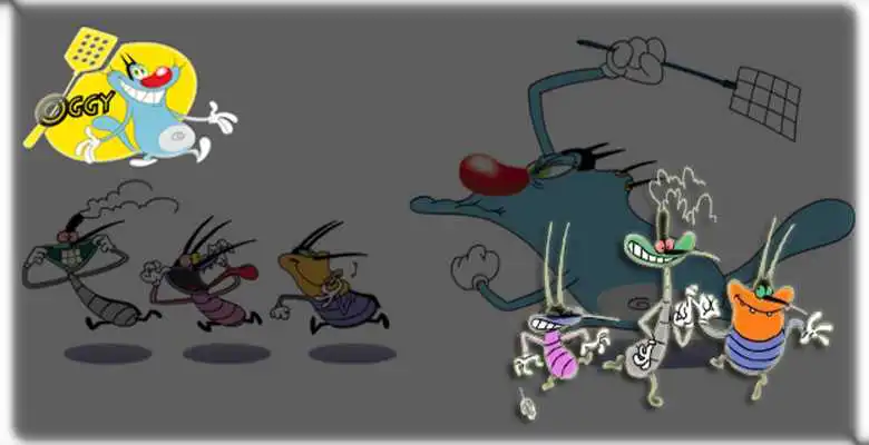 Play Videos for Oggy  Cockroach