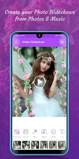Play Video Slideshow Maker from Photo  Music as an online game Video Slideshow Maker from Photo  Music with UptoPlay