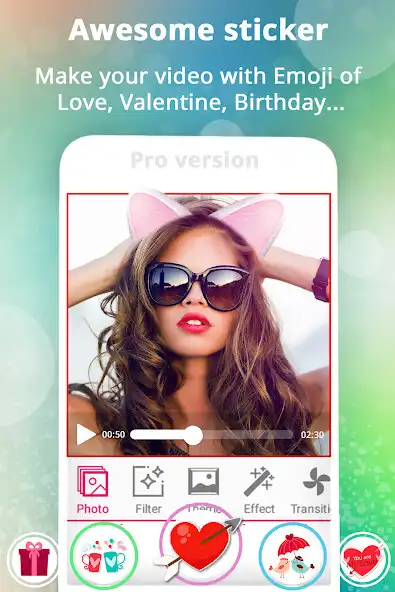 Play Video Slideshow Maker Pro  Animated Transitions as an online game Video Slideshow Maker Pro  Animated Transitions with UptoPlay