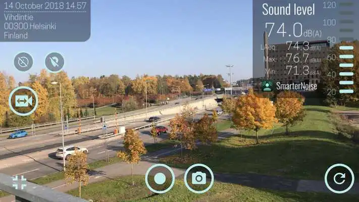 Play Video sound meter recorder camera - SmarterNoise