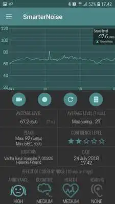 Play Video sound meter recorder camera - SmarterNoise
