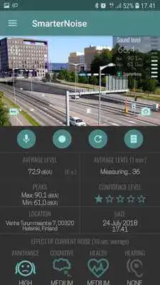 Play Video sound meter recorder camera - SmarterNoise