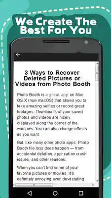 Play Videos Photos Recovery Help
