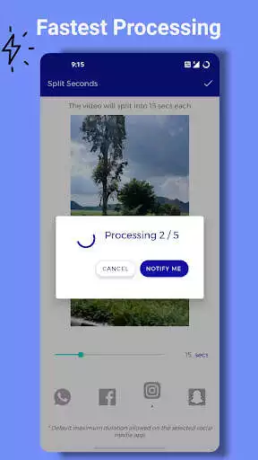 Play Video Splitter for WhatsApp Status, Instagram as an online game Video Splitter for WhatsApp Status, Instagram with UptoPlay