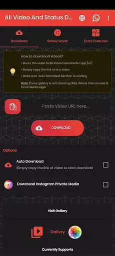 Play Video-Status Dowloader  and enjoy Video-Status Dowloader with UptoPlay