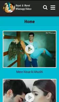 Play Video status Hayat and murat