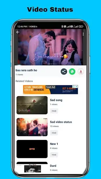 Play Video Status  - Love Status  and enjoy Video Status  - Love Status with UptoPlay