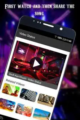 Play Video Status - Share feelings via videos