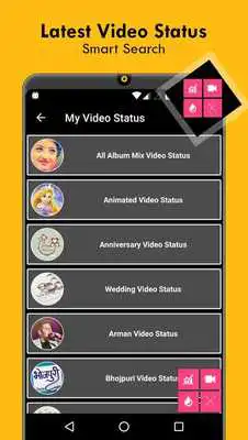 Play Video Status - Video Story