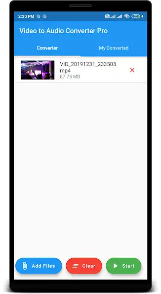 Play Video to Audio Converter Pro as an online game Video to Audio Converter Pro with UptoPlay