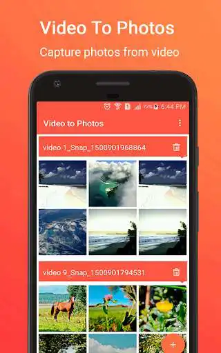 Play Video to Photo