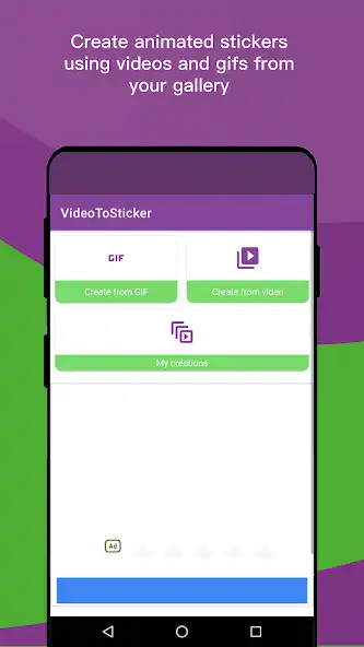 Play Video to Sticker  and enjoy Video to Sticker with UptoPlay