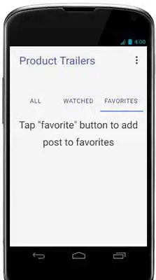 Play Video Trailer of Products on YouTube