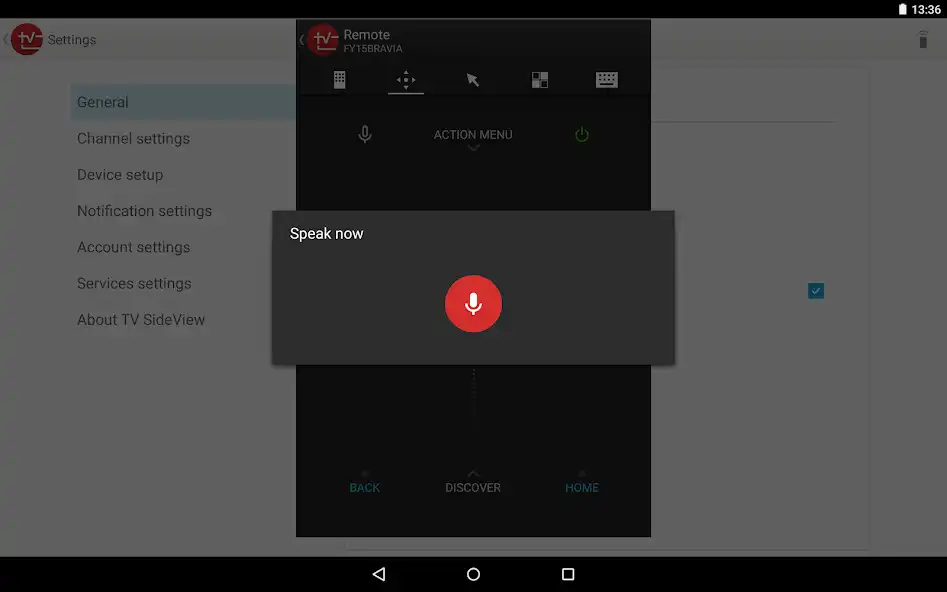 Play Video  TV SideView Voice as an online game Video  TV SideView Voice with UptoPlay