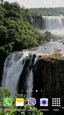 Play Video Wallpaper: Waterfall