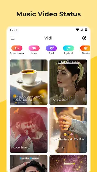 Play Vidi - Music  Ins Video Maker  and enjoy Vidi - Music  Ins Video Maker with UptoPlay