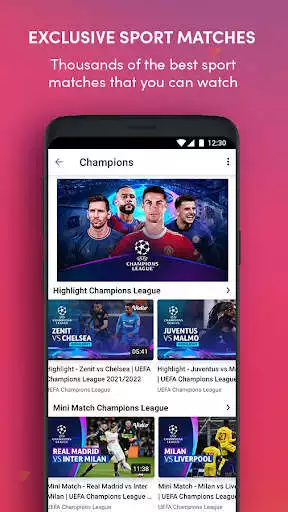 Play Vidio: Sports, Movies, Series as an online game Vidio: Sports, Movies, Series with UptoPlay