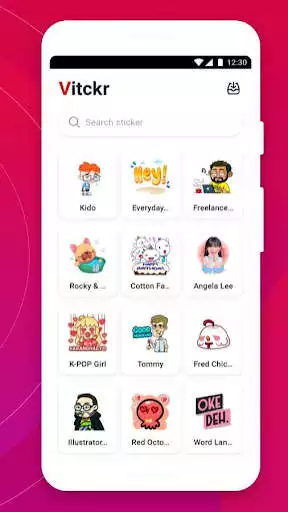 Play Vidio Stickers for WhatsApp as an online game Vidio Stickers for WhatsApp with UptoPlay