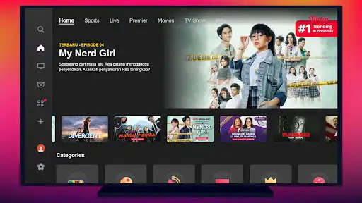 Play Vidio TV: Sport, Movie, Series  and enjoy Vidio TV: Sport, Movie, Series with UptoPlay