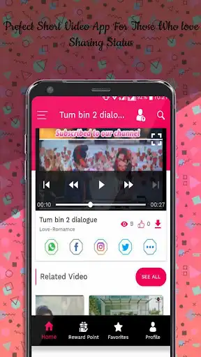 Play Vidmo-Video status app 2019 as an online game Vidmo-Video status app 2019 with UptoPlay