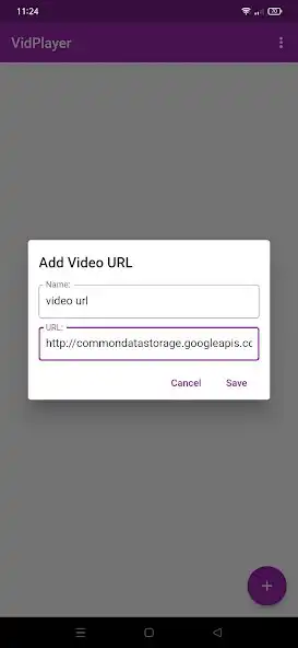 Play vidPlayer - URL Video Player as an online game vidPlayer - URL Video Player with UptoPlay