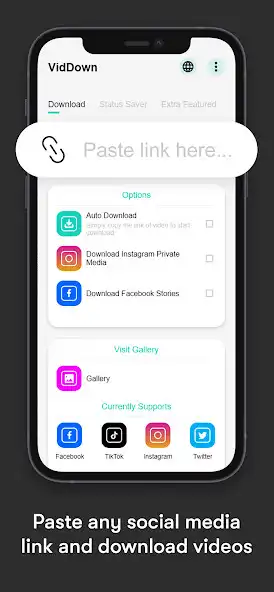 Play VidSave: All video downloader  and enjoy VidSave: All video downloader with UptoPlay