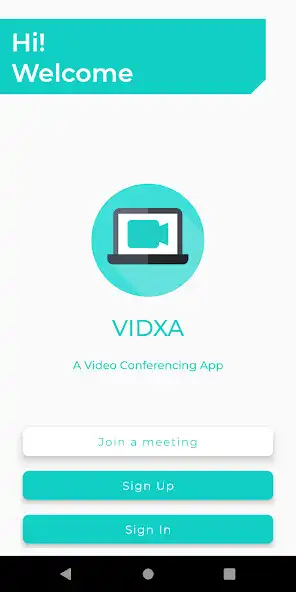 Play Vidxa Meet Video Conferencing as an online game Vidxa Meet Video Conferencing with UptoPlay