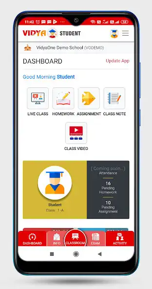 Play VIDYA Student - Learn from your School and College as an online game VIDYA Student - Learn from your School and College with UptoPlay