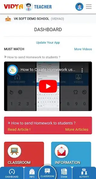 Play VIDYA Teacher - Teach Online as an online game VIDYA Teacher - Teach Online with UptoPlay