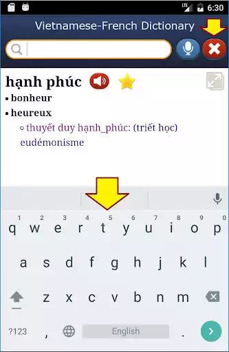 Play Vietnamese-French Dictionary  and enjoy Vietnamese-French Dictionary with UptoPlay