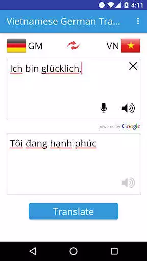 Play Vietnamese German Translator as an online game Vietnamese German Translator with UptoPlay