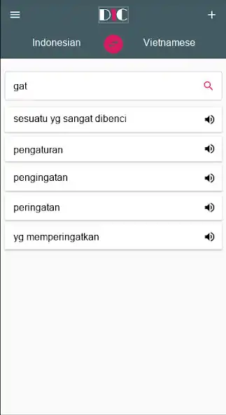 Play Vietnamese Indonesian Dictionary translator (Dic1) as an online game Vietnamese Indonesian Dictionary translator (Dic1) with UptoPlay