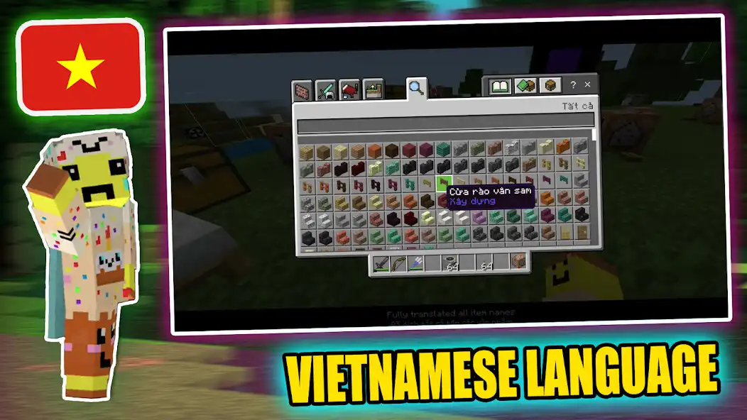 Play Vietnamese Language Minecraft  and enjoy Vietnamese Language Minecraft with UptoPlay