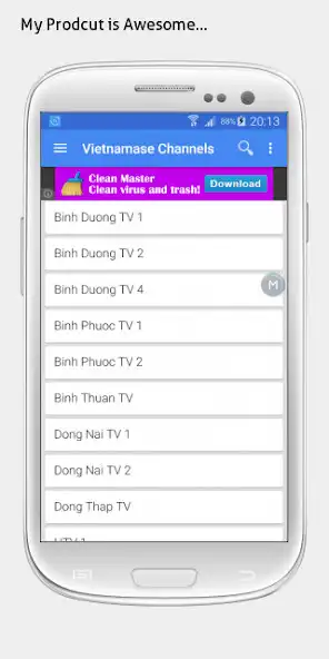 Play Vietnam TV sat info as an online game Vietnam TV sat info with UptoPlay
