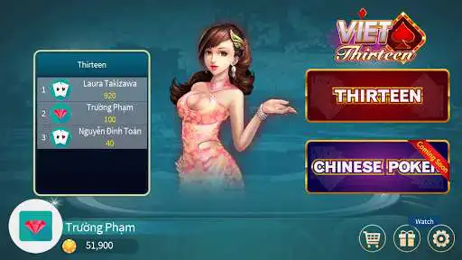 Play Viet Thirteen  and enjoy Viet Thirteen with UptoPlay