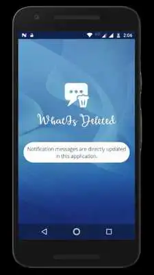 Play View Deleted Messages: Check what is deleted.