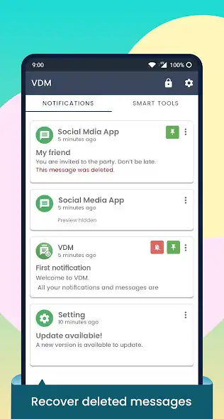 Play View deleted messages recovery  and enjoy View deleted messages recovery with UptoPlay