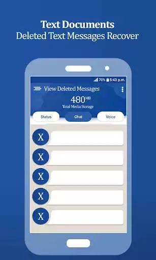 Play View Deleted Messages