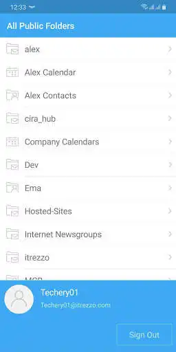 Play View Exchange Public Folder Contacts + Calendars  and enjoy View Exchange Public Folder Contacts + Calendars with UptoPlay