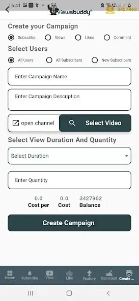 Play ViewsBuddy as an online game ViewsBuddy with UptoPlay